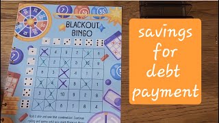 Savings Challenge Game to Pay on Our Debt | #savingschallenges