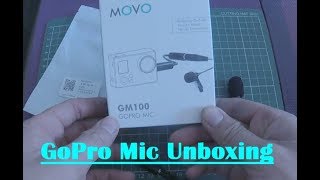 MOVO GM100 GoPro Mic unboxing and testing