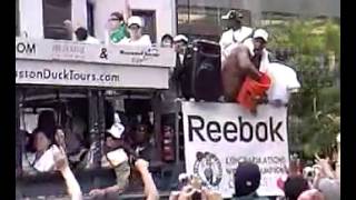 Boston Celtics Championship Celebration on Boylston St   2008