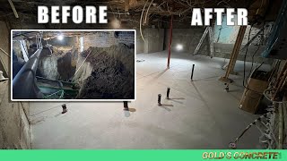 Digging Out a Tiny Basement, Start to Finish - Timelapse