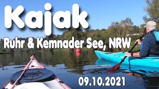 Kajak auf der Ruhr und am Kemnader See | 09.10.2021