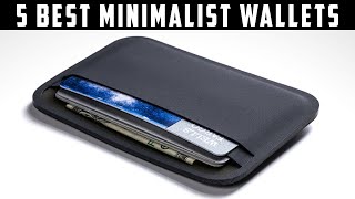 Top 5 Best Minimalist Wallets 2024