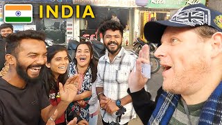 Foreigner Entertaining Local Indians in Ahmedabad 🇮🇳 | HILARIOUS India Travel Vlog