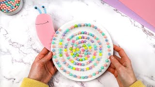 DIY Paper Plate Snails