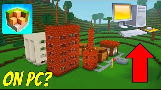 LIVE 🔴 Block Craft 3D on COMPUTER?! - PC Village #1 (Torchton)