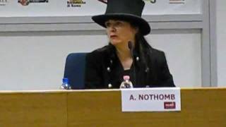 Amélie Nothomb a Roma  "Più libri più liberi" 2011