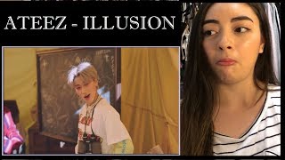 BTS fan reacts to ATEEZ - ILLUSION [ya girl GOT WRECKED]