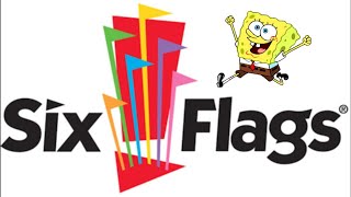 SpongeBob SquarePants stars in Six Flags commercials (Full Video)