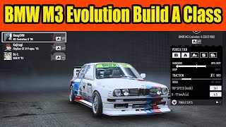 BMW M3 Evolution Build A Class in NFS Unbound Update Vol 4