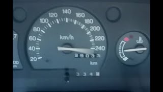 Acelerando FORTE a Mais de 200Km/h - Escort Turbo -