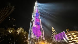 Happy Birthday!!! from Burj Khalifa