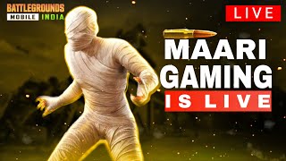 MVP OR WHAT ! 😱 | MAARI GAMING IS BACK!! | BGMI LIVE