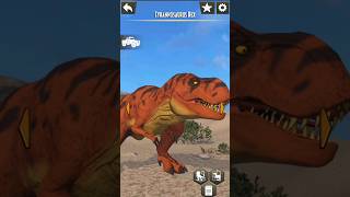 TYRANOSSAURUS REX RED Dino Trackers Jurassic World Facts #tyrannosaurusrex #trex #shorts