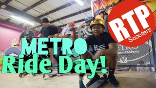 Pro Scooter Ride Day at Metro in Orlando, Florida, USA.