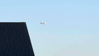 UPS 747-8 from Cologne on approach into Philadelphia International Airport!