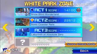 Sonic 4: Episode 2 White Park Acts 1-3