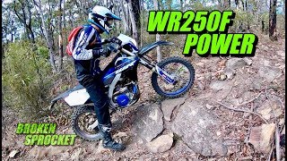 2018 Yamaha WR250F first ride. Amazing enduro dirt bike.