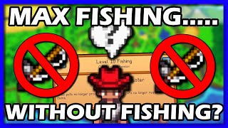 Can I get MAX Fishing WITHOUT Fishing? | Stardew Valley Challenge