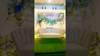 Dekor minimalis simpel elegan #dekorasi #pelaminan #wedding