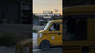 Don’t underestimate the Danfos. Best form of public road transport on the planet. #nigeria #lagos