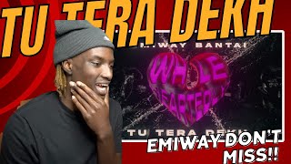 Emiway - Tu Tera Dekh | Way Better Than MC Stan Holeey | Kala Jatt React