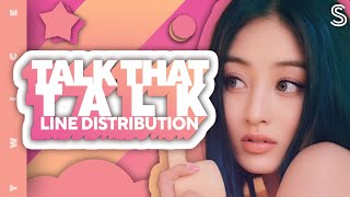 »TWICE(트와이스)''Talk that Talk'' //Line Distribution//«