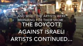 Liberate Art confronts Adalah-NY - a leading anti-Israel hate group