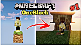 Minecraft ONE BLOCK Challenge  #1 | Minecraft OneBlock Series Episode 1