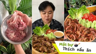 Phèo Non Nướng Chao Béo Ngậy Ngon Bất Chấp Mưa Bão|Mặt Bự Thích Nấu Ăn