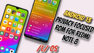 E OS Based on Android 13 for Redmi Note 8 (Gingko) | Android 14 | Detailed Review