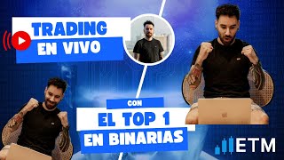 OPERANDO EN VIVO OPCIONES BINARIAS CON TOP MUNDIAL🔥