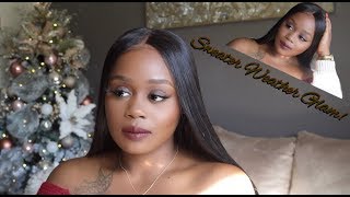 Simple Sweater Weather Glam | GRWM