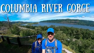 Scott and Amanda visit Columbia River Gorge