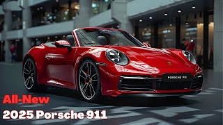 Первый взгляд на абсолютно новый Porsche 911 2025 года