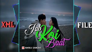 Jab koi baat/hindi song🎶🔁XML video✅🔰 whats app status