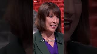 SHADOW CHANCELLOR RACHEL REEVES: I'm ready to fight the election on the economy.