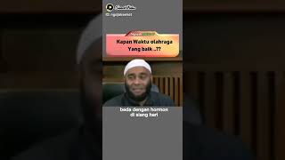 Waktu Olahraga Terbaik