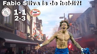 Fabio Silva is de held!?! (1 jaar oude vlog) bekerfinale 2023 Ajax-PSV vlog #21