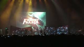 Accept - Metal Heart (extracto)(Live in Metalfest Chile 2023, Movistar Arena)