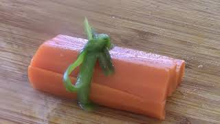 Carrots Sticks With a Twist