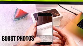 How To Take Burst Shot Photos On iPhone 16 Pro / Pro Max