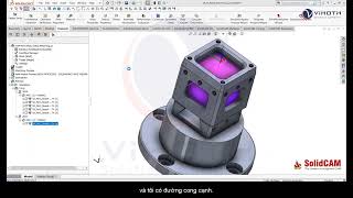 SolidCAM 2021: HSS/Sim 5X - Multiple guide curves | SolidCAM Vietnam