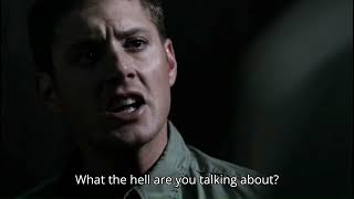 Supernatural - Castiel to Dean: Stop it, or we will SCENE