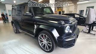 MERCEDES G63 WITH SOFT CLOSING DOORS AND 720 STARS HEADLINER!