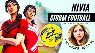 Nivia Storm Football Unboxing and Review (Size 5)