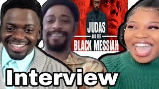 DANIEL KALUUYA, LAKEITH STANFIELD, DOMINIQUE FISHBACK: JUDAS AND THE BLACK MESSIAH CAST INTERVIEWS!