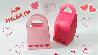 CAJAS PARA SAN VALENTIN. REGALO DIY