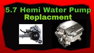 5.7L Hemi Water Pump Replacement