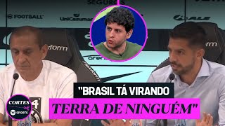 EMILIANO DÍAZ "AMEAÇA" ARBITRAGEM NO JOGO CORINTHIANS 2X1 FLAMENGO: "COM O CORINTHIANS NÃO SE MEXE"