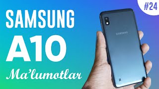 "Samsung Galaxy A10" Haqida Ma'lumotlar !!!